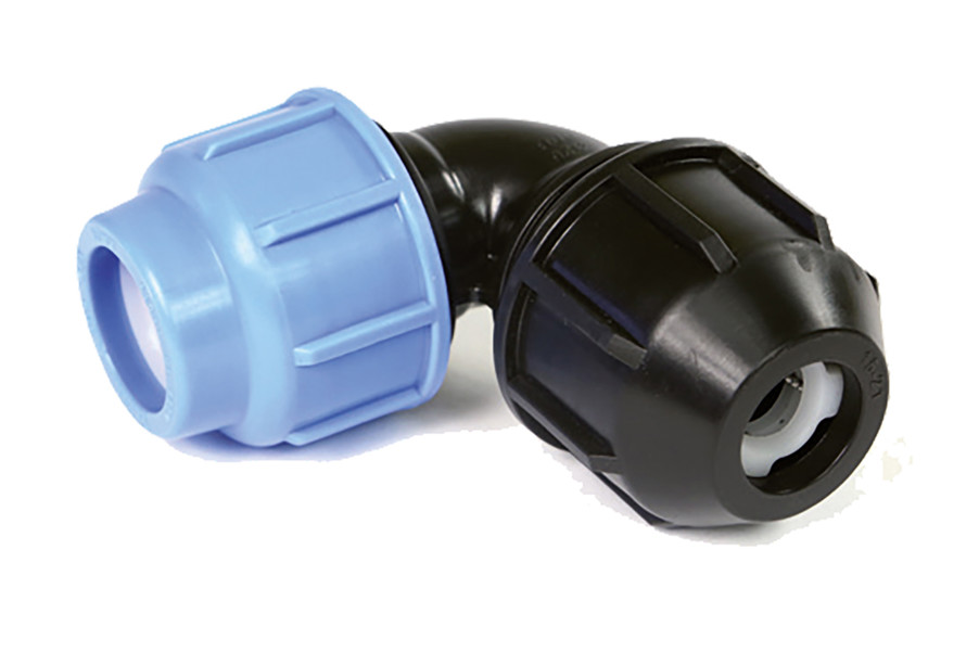 Vinkelkoppling 90° PE/universal | IBECO